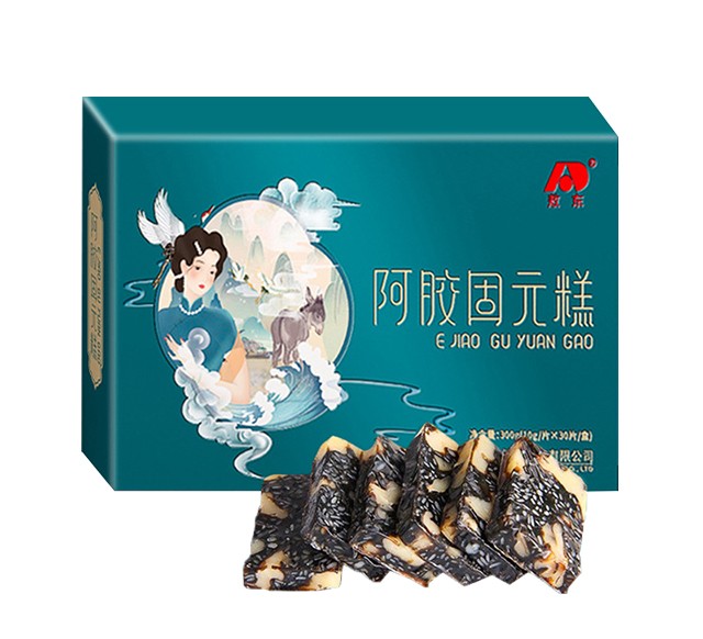 敖东 阿胶固元糕10g*30袋红枣枸杞女性滋补产品 1盒装