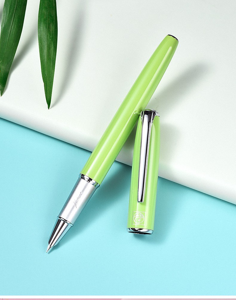 毕加索pimio钢笔916男女商务钢笔学生用财务细笔尖书写墨美工弯尖书法