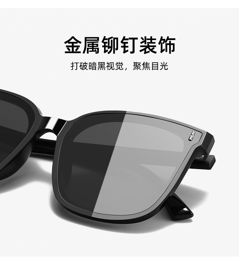 caponi尼龙偏光太阳镜男女gm墨镜防紫外线眼镜驾驶开车驾驶专用大脸大