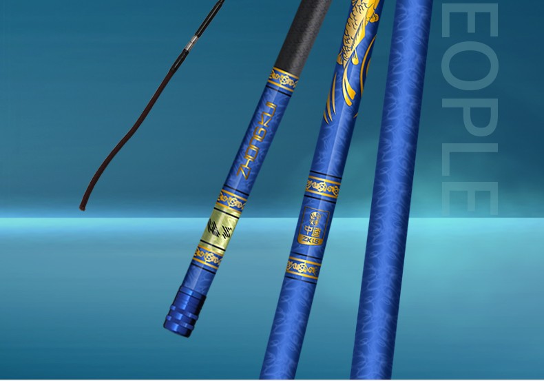 中逵鲤5代鱼竿手竿鲤鱼竿台钓竿渔具套装超轻超硬28调黑坑钓鱼竿48米