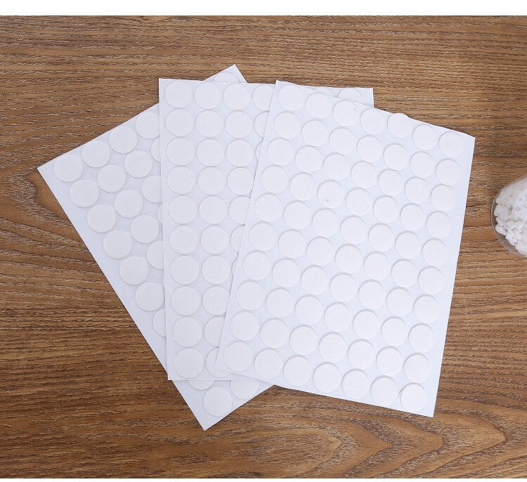 多功能圆形无痕可移胶气球摆件圆点胶透明点点胶纳米亚克力双面胶粒