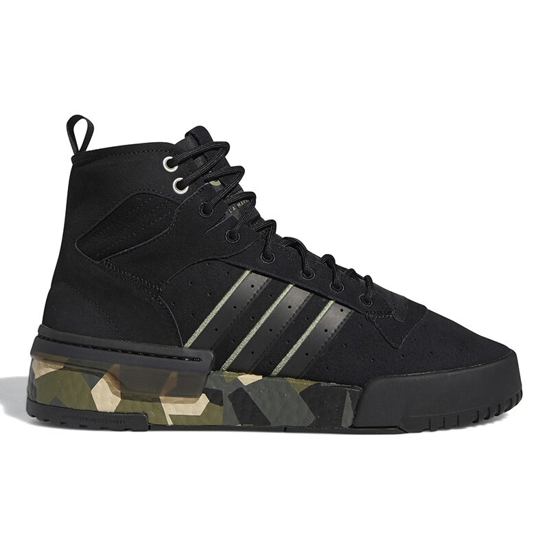 阿迪达斯 adidas 三叶草rivalry rm男女高帮经典运动鞋 fv5029 42.