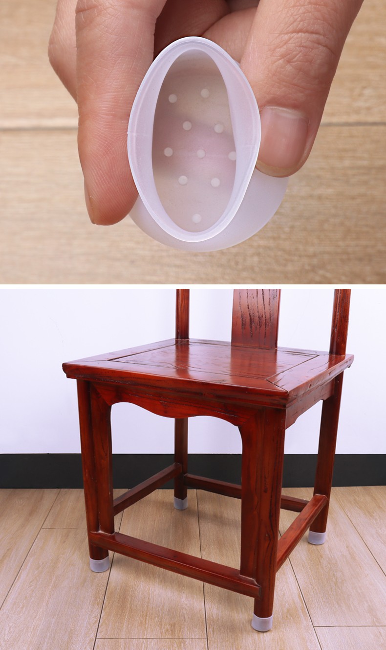 加厚桌椅脚套凳子腿胶垫桌脚椅子腿保护套防滑防撞垫片家具脚垫地板贴