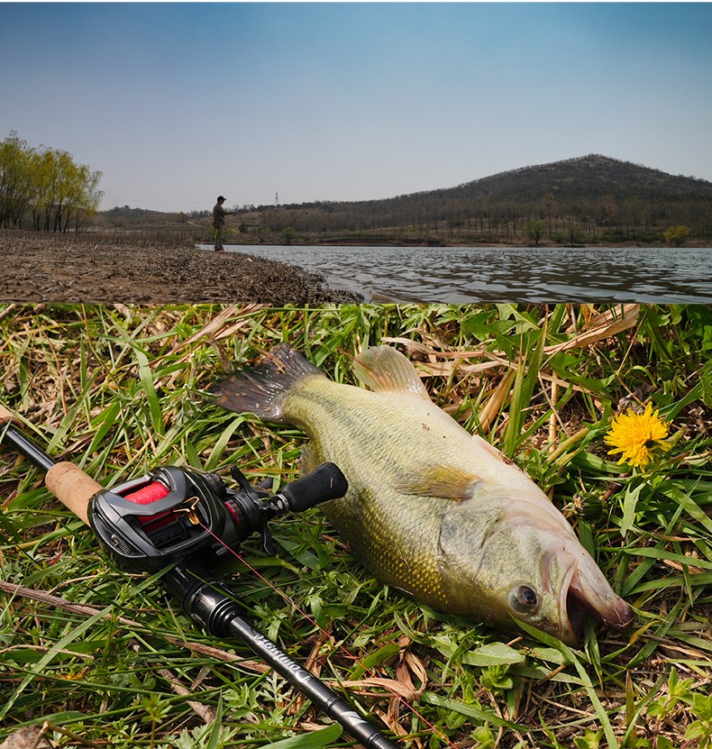 2022新款lureleader领峰激路亚竿两节直柄杆枪柄凌峰钓鱼竿20款6102