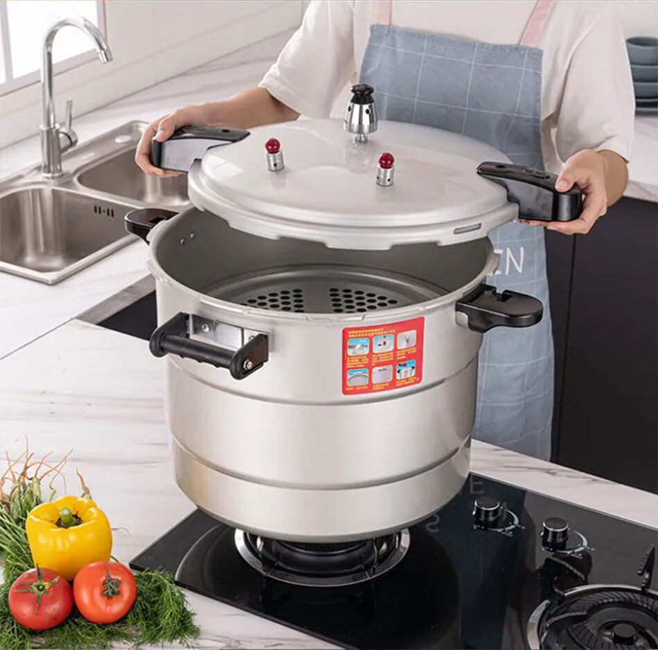 烘焙精灵商用高压锅燃气明火大容量压力锅大饭店酒店用大型号电磁炉