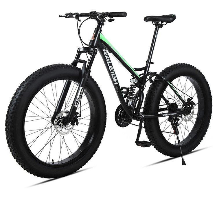 英国兰令raleigh雪地车软尾双减震碟刹男士大人成年人学