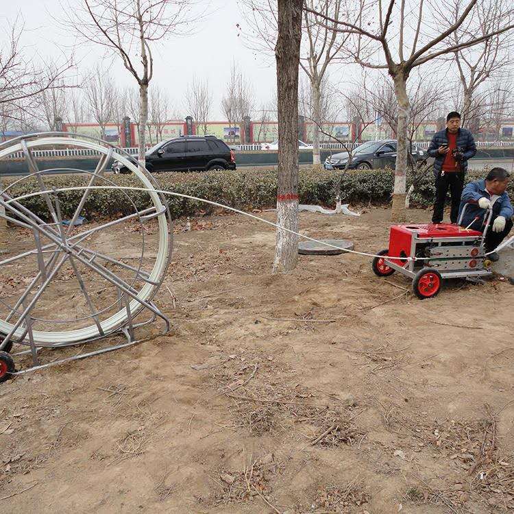 光缆牵引机拉线机电启动通信推架空穿线器电力拉缆机光纤牵引新款遥控