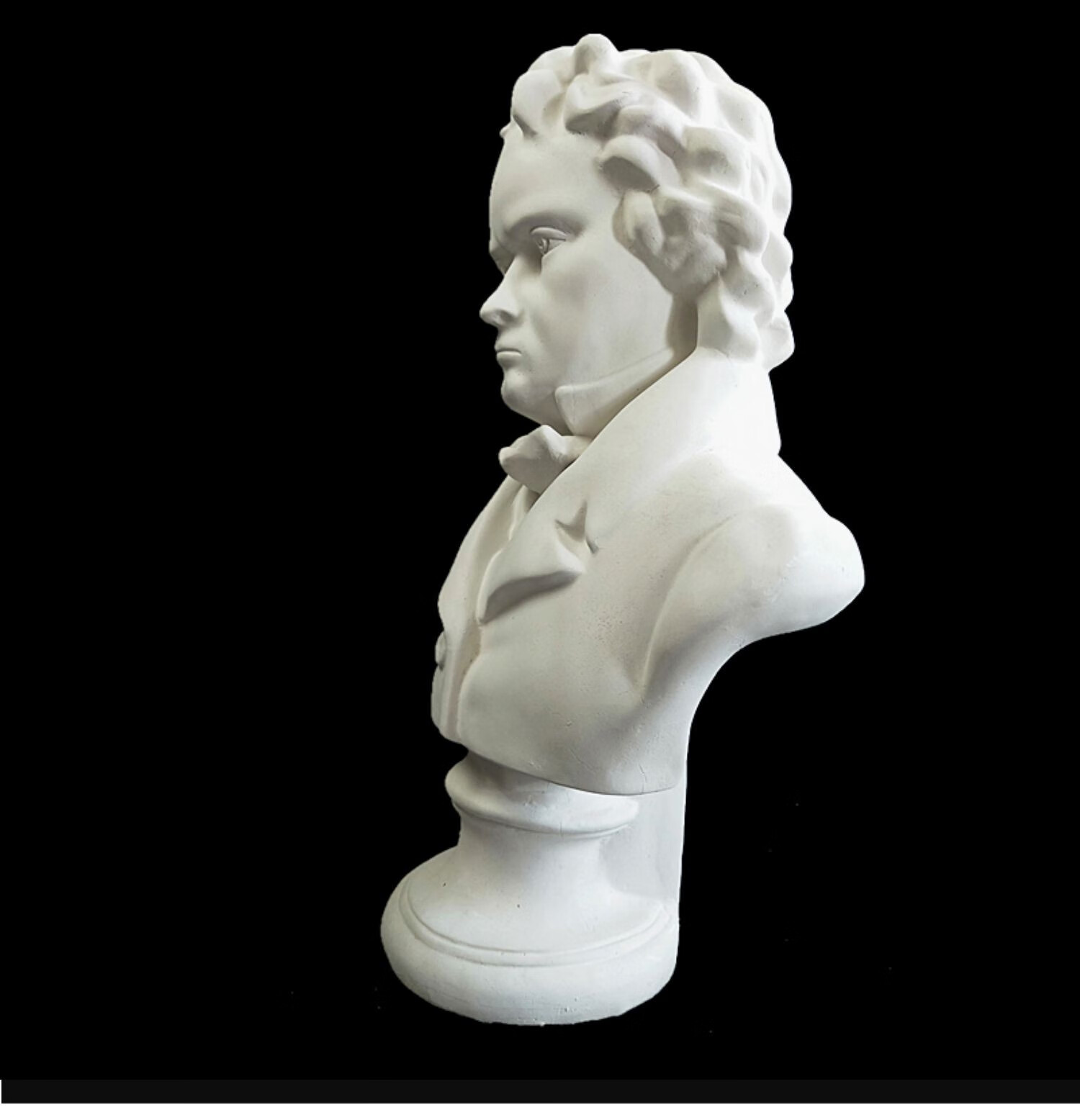 贝多芬石膏像雕像雕塑装饰摆件画室素描石膏头像模型美术教具摄影道具