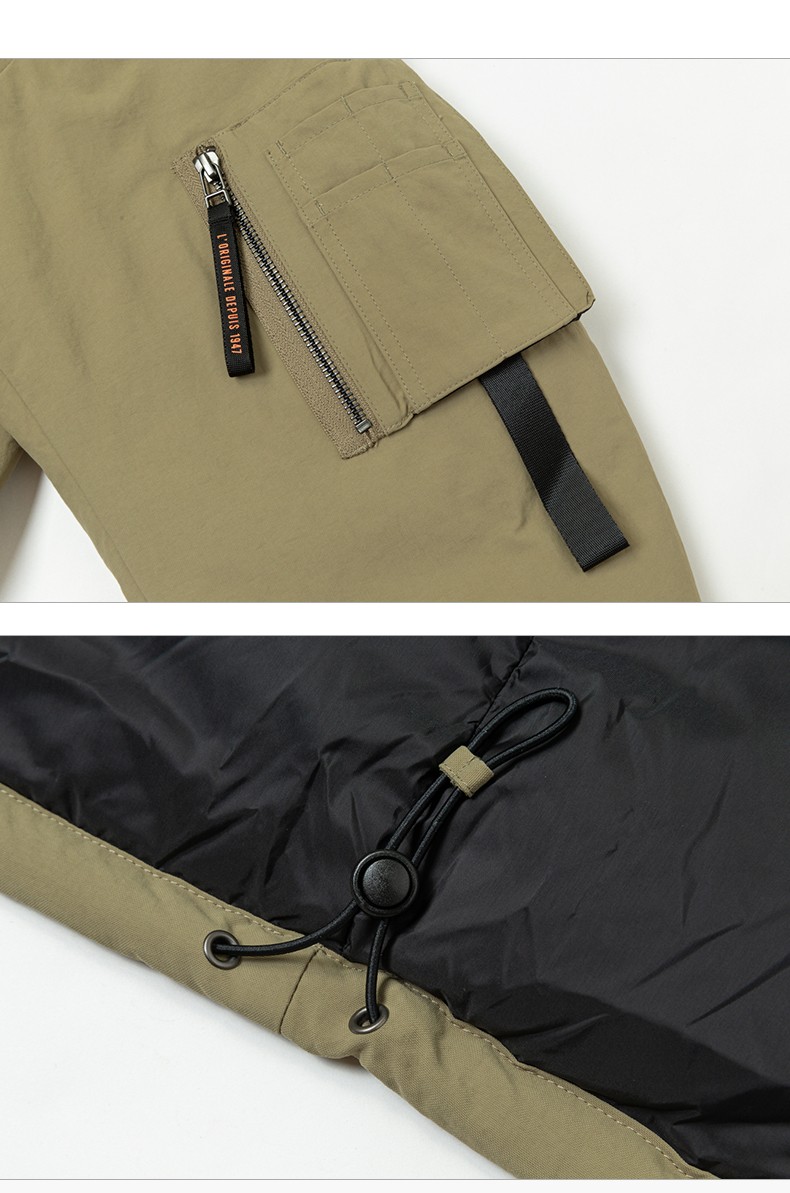 palladium帕拉丁秋冬男带帽羽绒服男男士羽绒服连帽羽绒服外套百搭