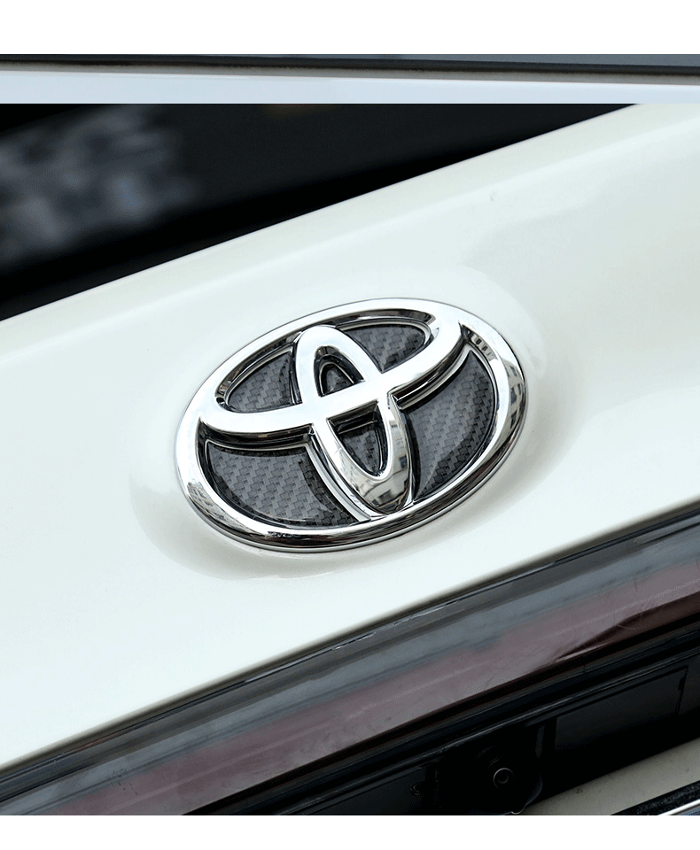 铁越适用于丰田亚洲龙车标贴改装1921款亚洲龙专用个性彩标尾箱贴滴胶