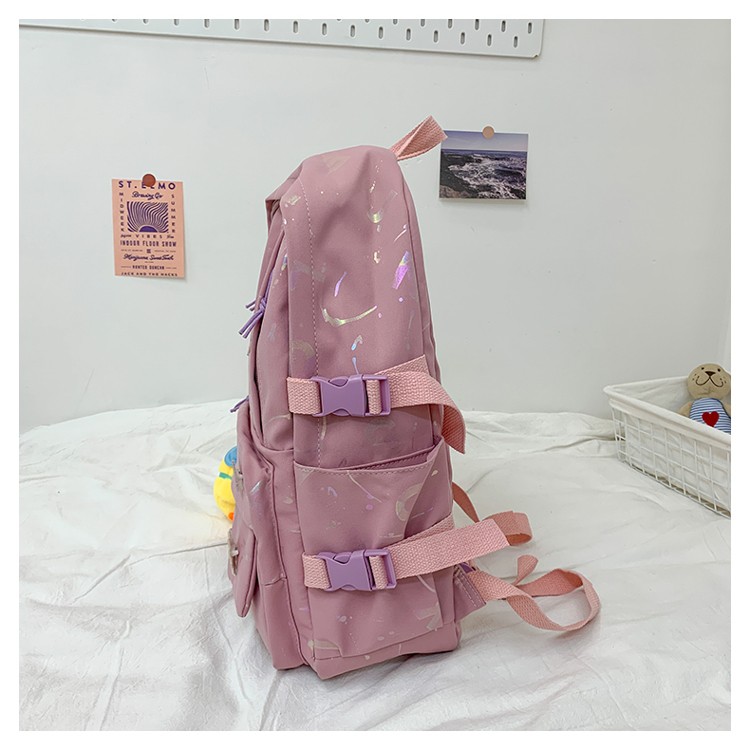 奥洛黛娅书包女小三到五六年级初中生双肩包小清新女童可爱少女心背包