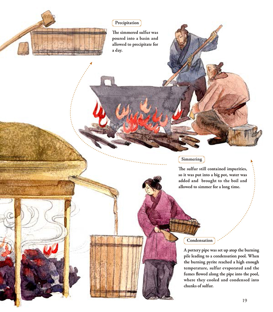 《火药的故事(汉英双语)(精)/中国科技史图画书》【摘要 书评 试读】-