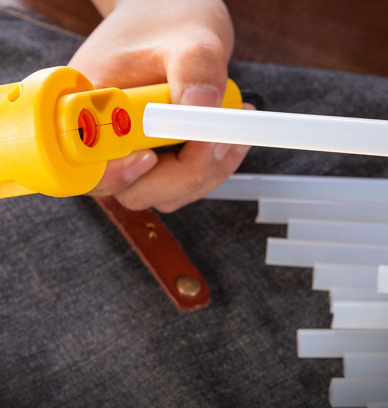 得力deli热熔胶棒11mm桶装家用高粘热熔枪胶棒胶枪手工棒棒胶条高粘性