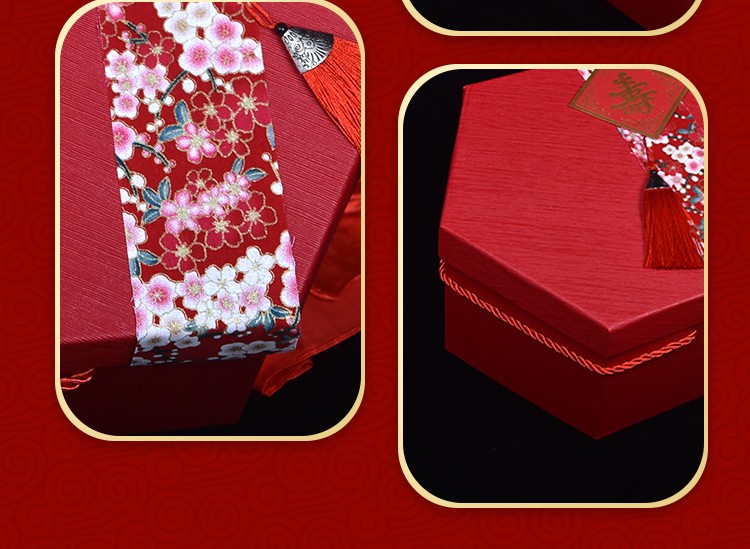 禧朵朵寿宴回礼礼盒老人祝寿做寿过寿生日伴手礼礼品礼包寿礼空盒碗