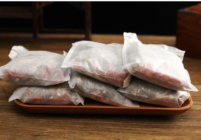 藏红花老姜艾叶益母草中药泡脚药包足浴包60包x30克超值