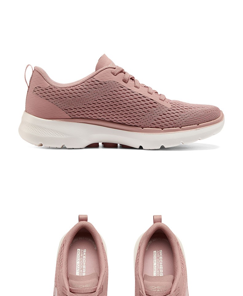 skechers斯凯奇女鞋2021新款gowalk一脚蹬健步运动休闲鞋124512mve38