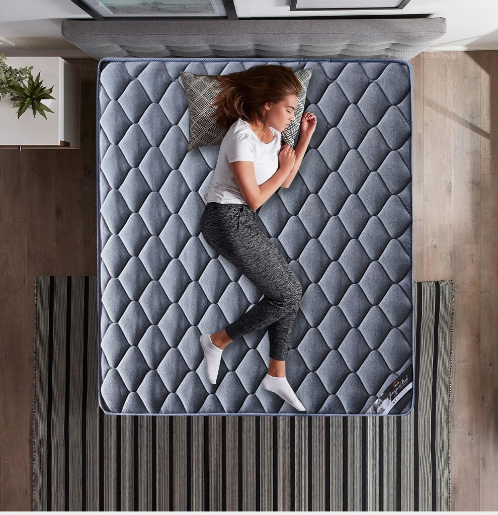 羿畅床垫榻榻米弹簧床垫乳胶3e椰棕床垫美姿静音床垫软硬适中15米18m