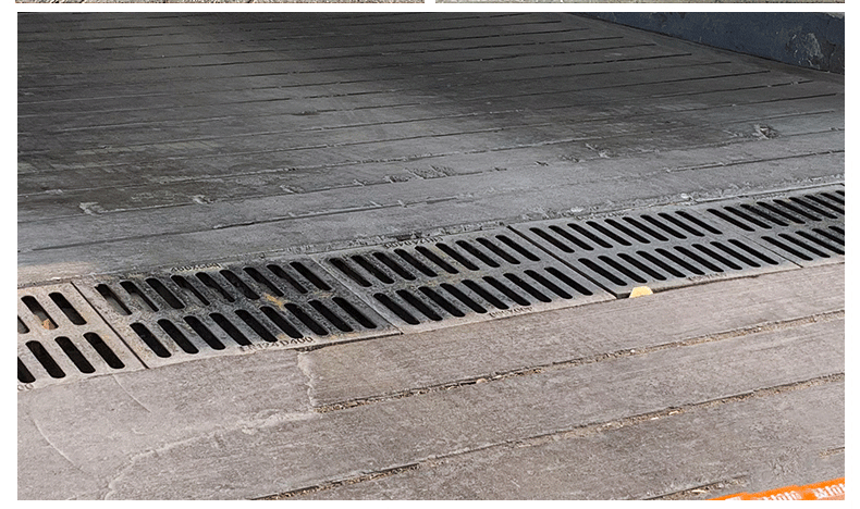 球墨铸铁排水沟盖板厨房下水道地沟格栅井盖防滑雨水篦子阴沟盖板单篦