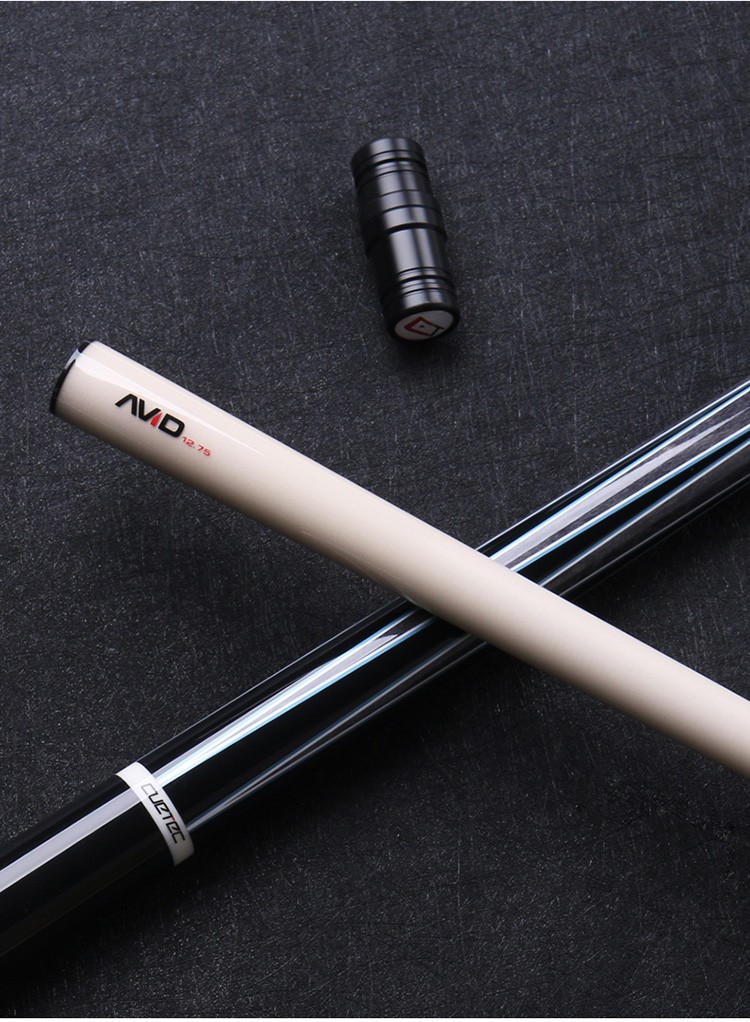 党金虎cuetec球坦克白魔法avid台球杆丘泰克九球大头杆黑八桌球杆 95-