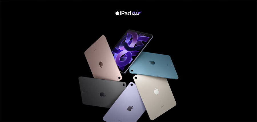 苹果appleipadair5平板电脑2022新款美版第五代ipadair蓝色256gb