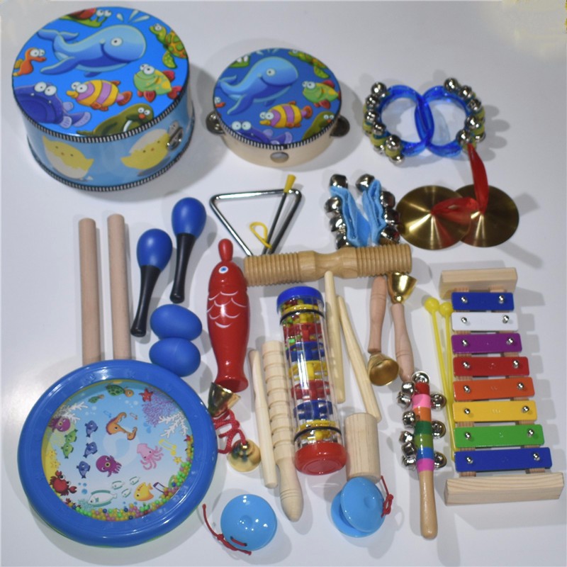 奥尔夫乐器教材幼儿园婴儿童音乐课教具沙锤打击乐器套装组合小汽车20