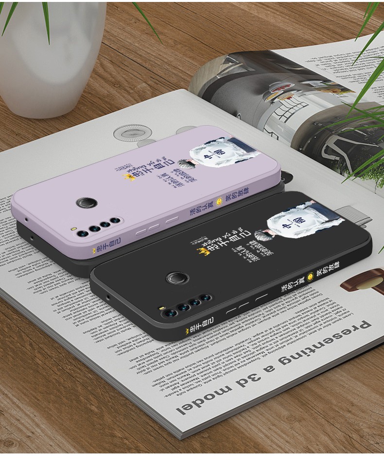品托红米note8手机壳液态硅胶红米note8pro保护套男女款全包防摔轻薄