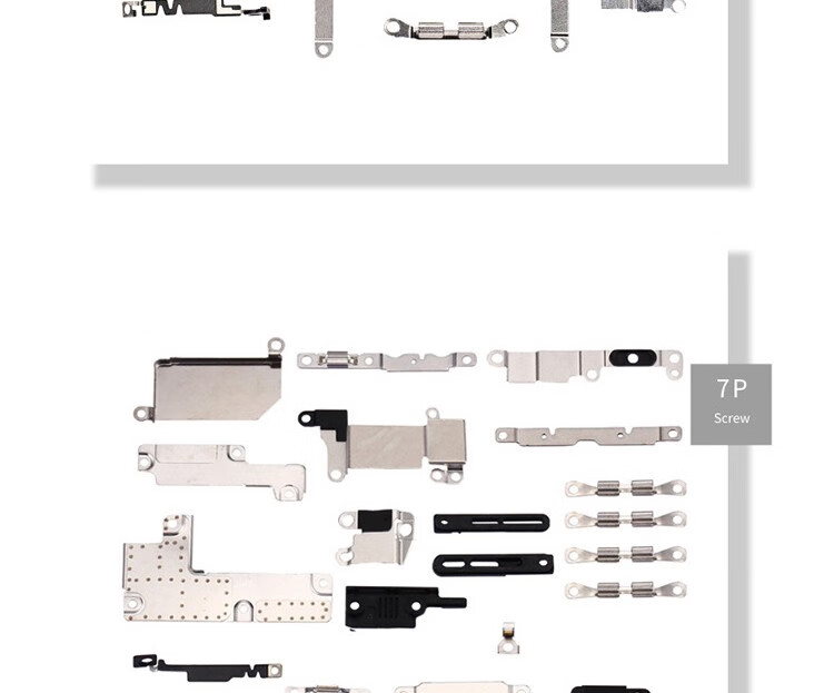 帆睿苹果iphone7全套6splus装机x8p手机xr小零件xsmax内部大铁片6配件