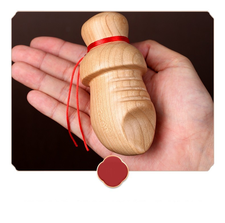 康聚如桃木剑小肥刀小胖刀抖音奶凶奶凶的保护宝宝儿童肥城桃木木雕