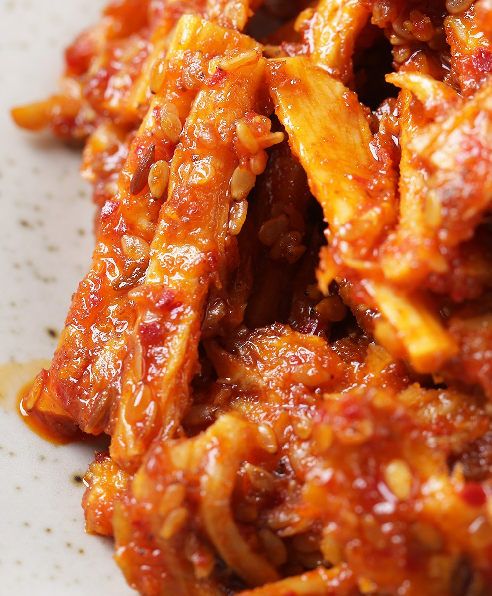 延边馆韩食府牛板筋牛肉类小吃牛蹄牛筋158g3袋