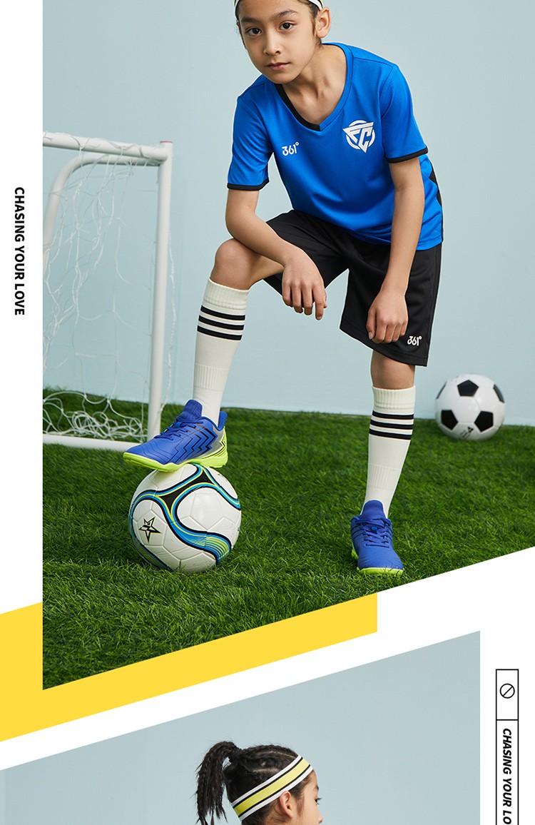 361童装男童足球套装夏季新款儿童运动速干套装足球短袖中大童比赛