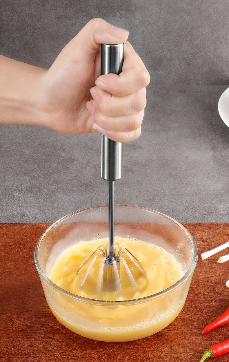 型鸡蛋奶油酱料打发器不锈钢打鸡蛋搅拌器厨房搅蛋神器半自动打蛋器