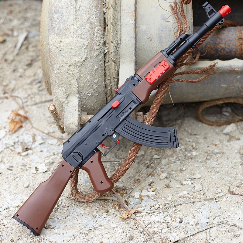 软弹枪ak47儿童玩具枪8-12岁 手自一体m46 大菠萝akm 枪吃鸡玩具男孩