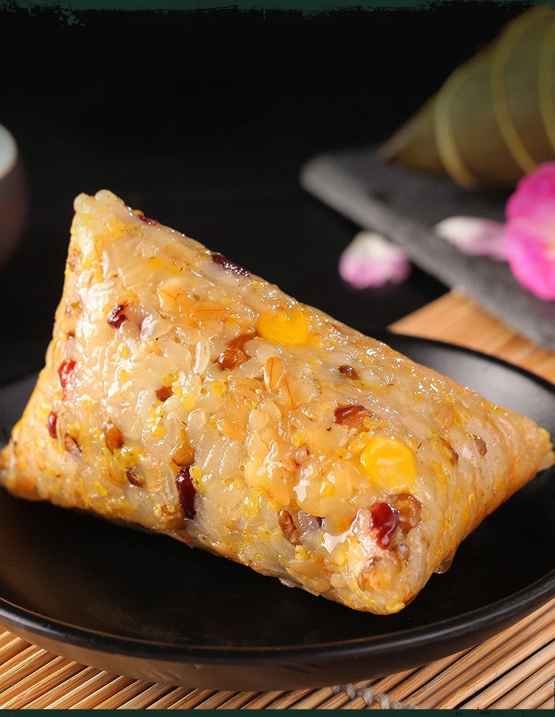 知味观五谷杂粮粽端午节粽子杭州家乡粽子营养甜粽100g2只