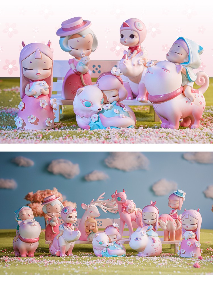 万代白夜童话暗夜童话盲盒玩具手办福袋盲袋摆件盲盒娃娃全套生日礼物