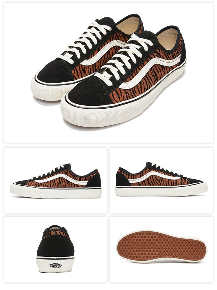 skool新款情侣经典常青款帆布鞋黑白休闲女滑万斯板鞋vn0000sb650354