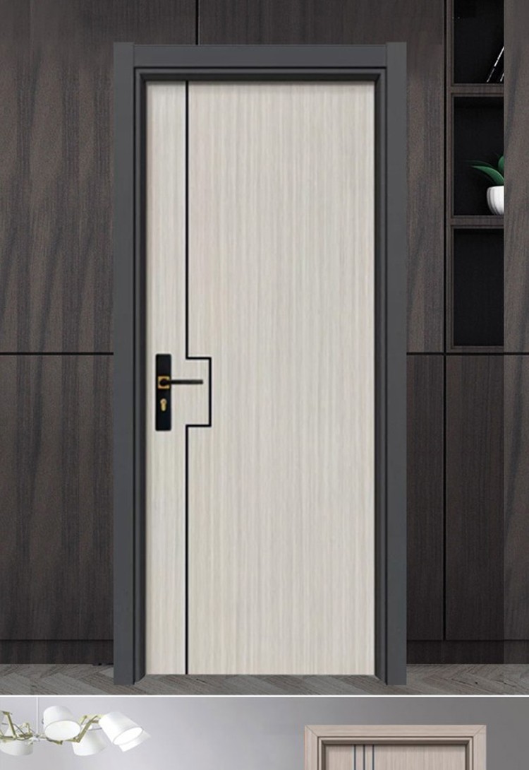 迈爵铝合金房门家用防盗卧室门隔音房间门室内书房门单开门平开门锌