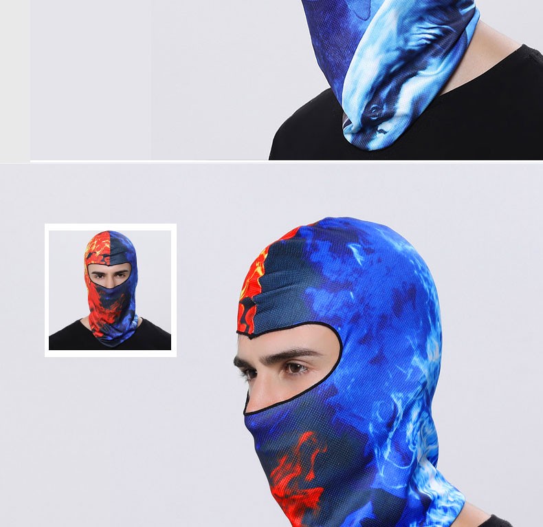 【冰爽冰丝款头套】蓝色海洋【图片 价格 品牌 报价】-京东