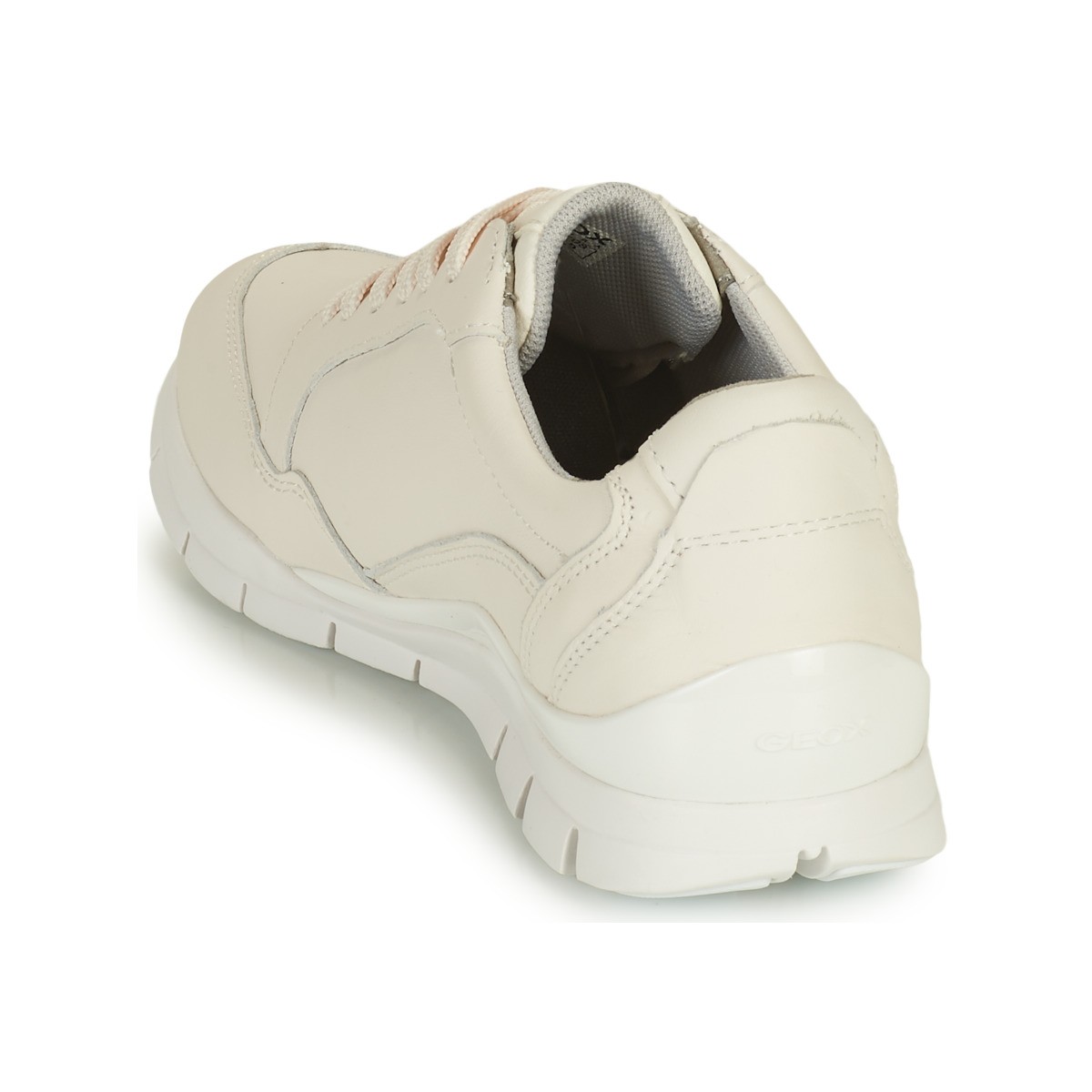 geox健乐士女鞋时尚休闲板鞋球鞋系带低帮防滑耐磨单鞋小白鞋春秋款d