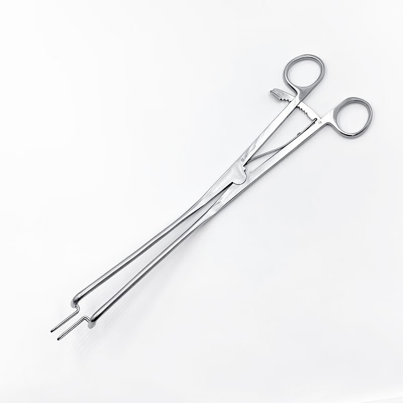 医用子宫颈扩张钳宫颈扩张钳fxm030 27cm弯金钟扩张钳宫颈刮妇科 30cm