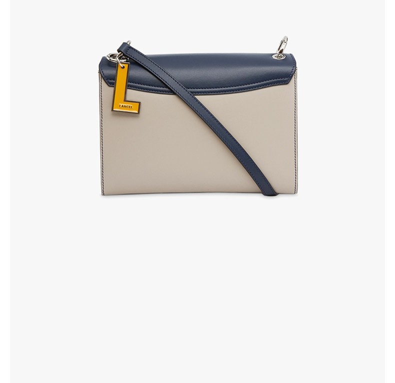 【七夕礼物】lancel/兰姿 clic系列单肩斜挎包 中号相机包牛皮女包