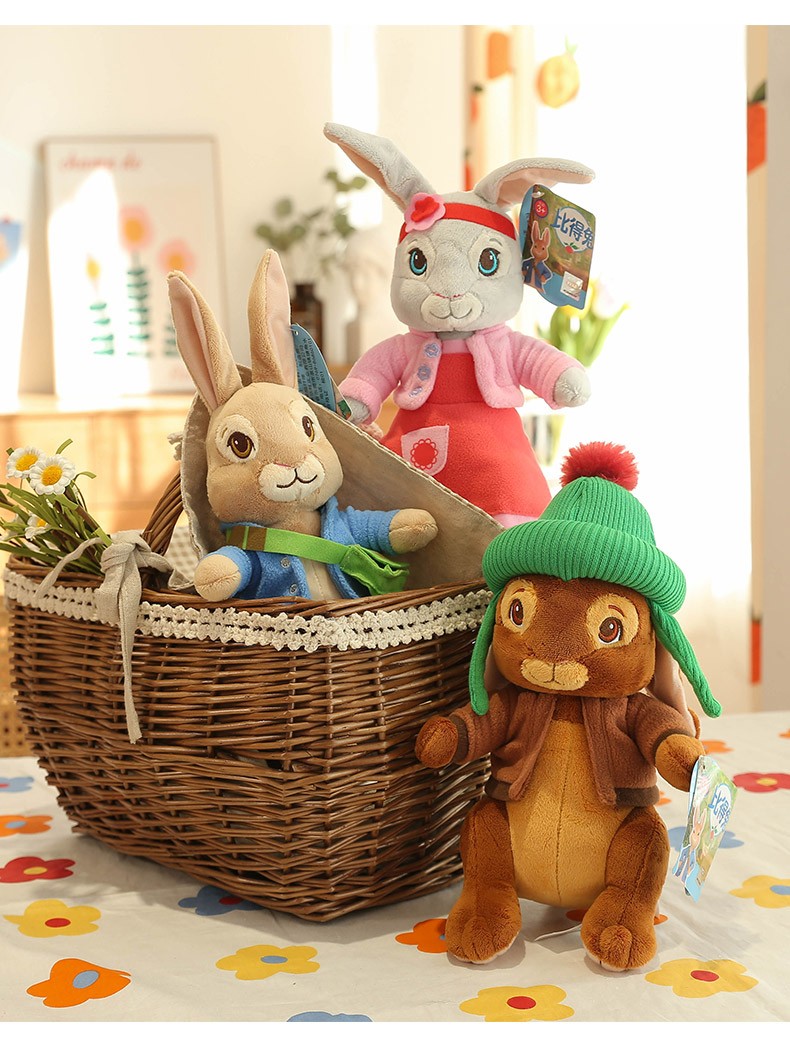 彼得兔毛绒玩具英国电影同款比得兔公仔兔玩偶亲肤材质送女朋友生日