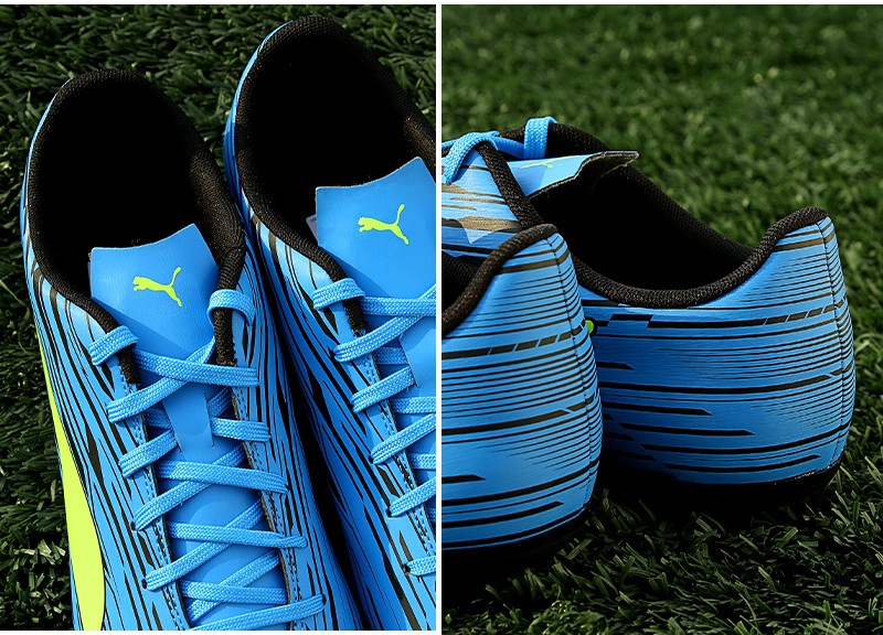 puma彪马足球鞋rapido iii mg短钉人造草比赛训练球鞋男 蓝色 106573