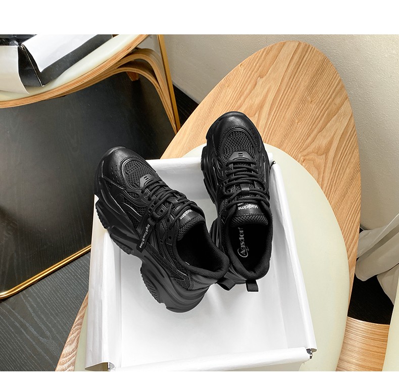 奥古狮登agsdon老爹鞋女新款时尚2022厚底显高显瘦百搭舒适休闲运动鞋