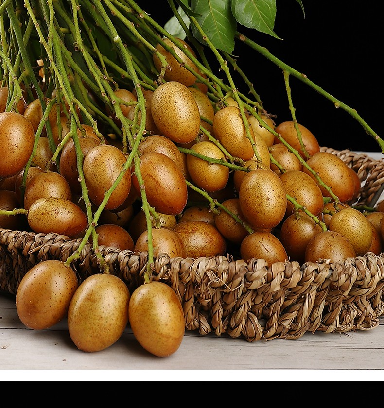 顺丰 广东鸡心黄皮果 酸甜当季冰糖新鲜水果 3斤【图片 价格 品牌