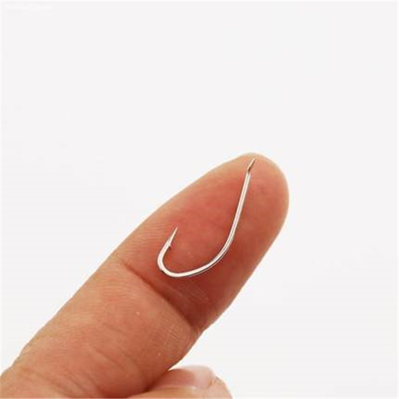 200枚白狐鱼钩有倒刺海钓长柄钩野钓混养垂钓鲫鱼鲤鱼钩不跑鱼白狐有