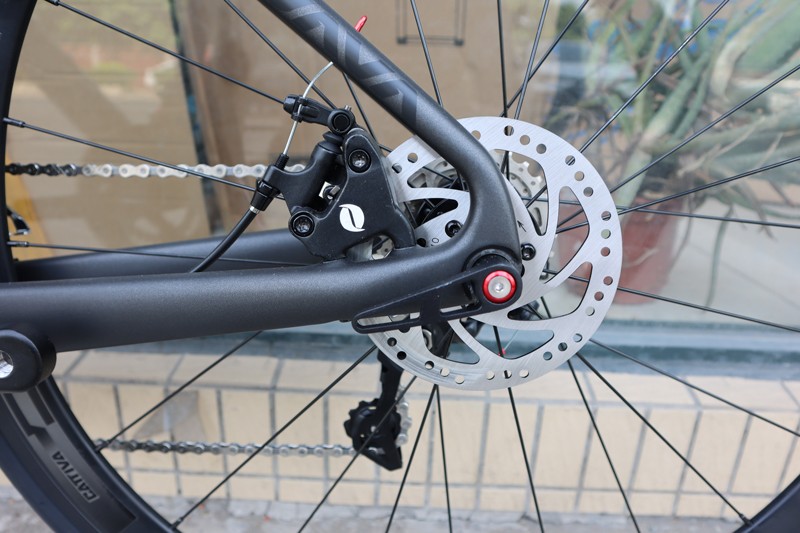 java公路自行车碳纤维赛车破风22速弯把fuocod钛灰全油压碟刹22速