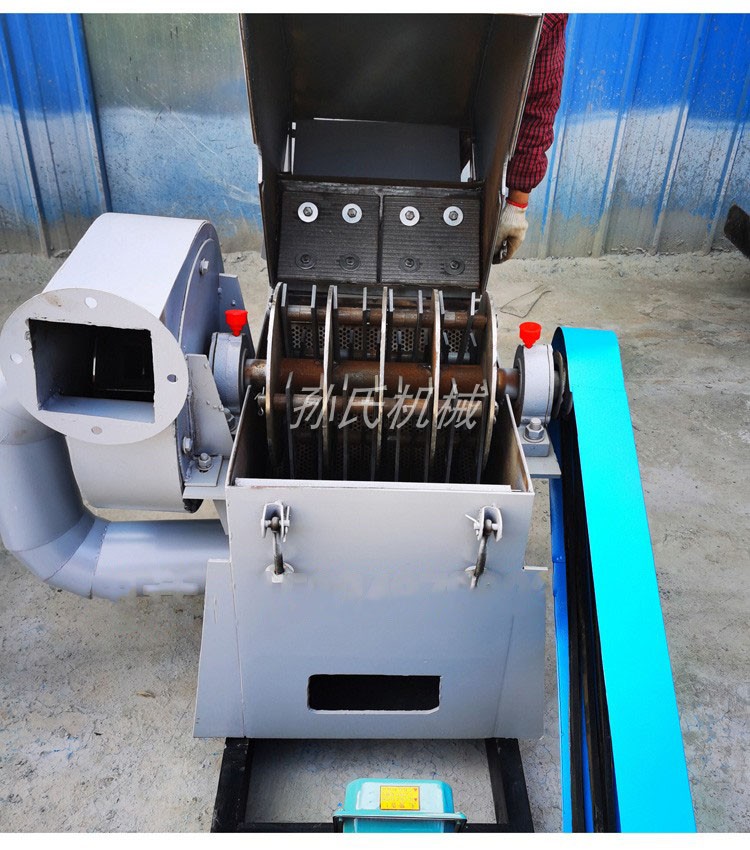 锤片式饲料粉碎机家用小型养殖玉米秸秆豆粕杂粮万能大型打料机 420型