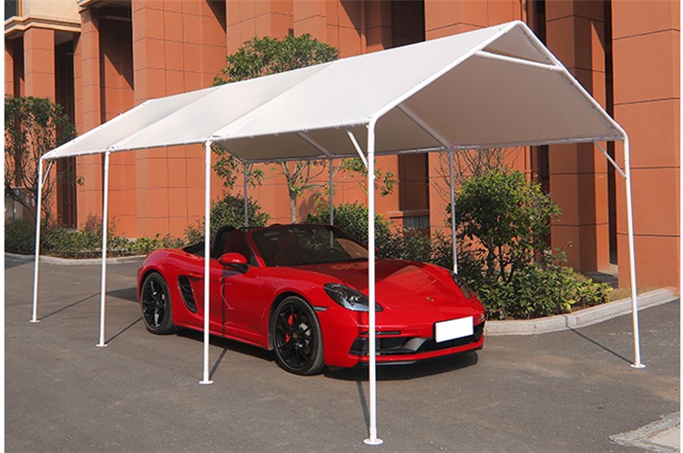 博朗晴 车棚汽车停车棚家用棚子遮阳棚防雨防晒移动简易车顶户外帐篷