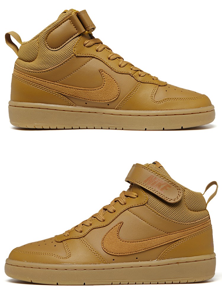 nike耐克courtboroughmid2bg复古大黄靴休闲鞋cd7782701cd778270136