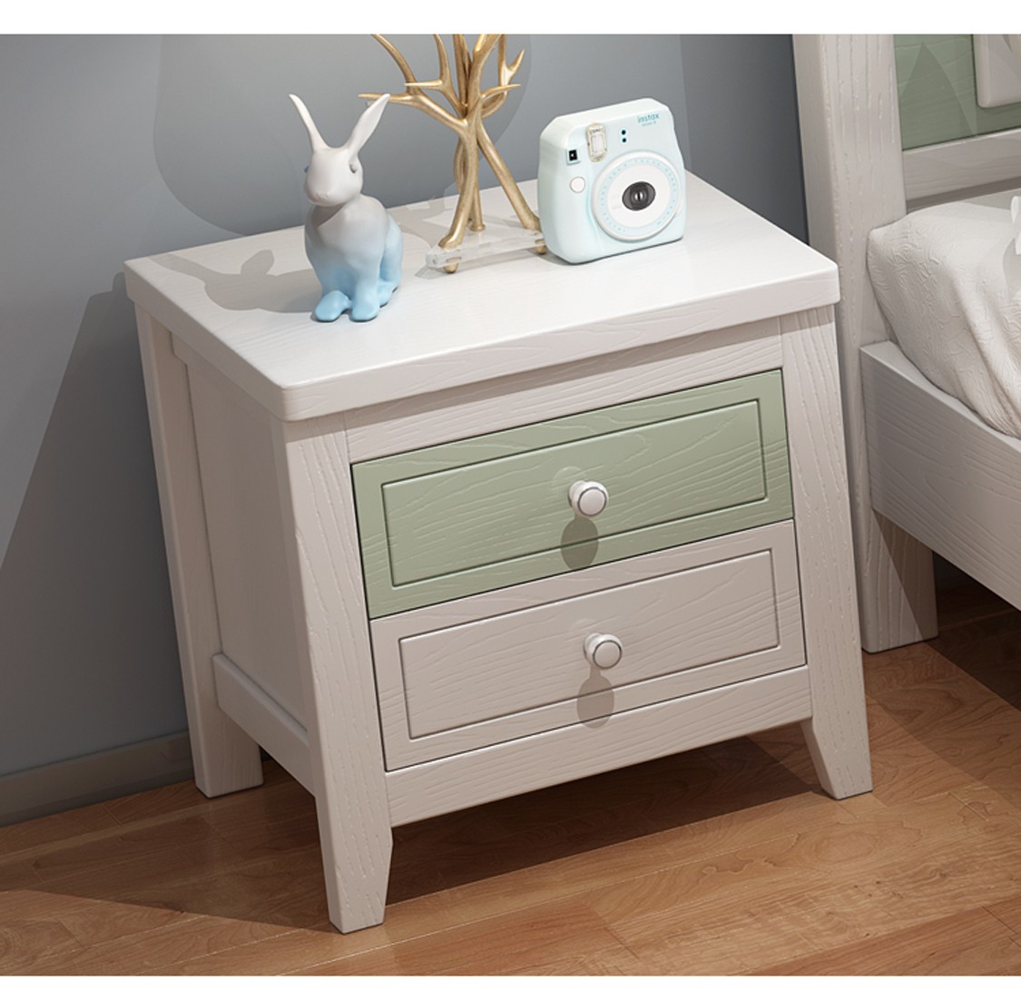 西屋艺素 北欧儿童床女孩公主床1.2m创意现代简约1.